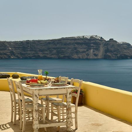 Ilivatos - Elegant Villa On The Caldera'S Edge Ía Kültér fotó