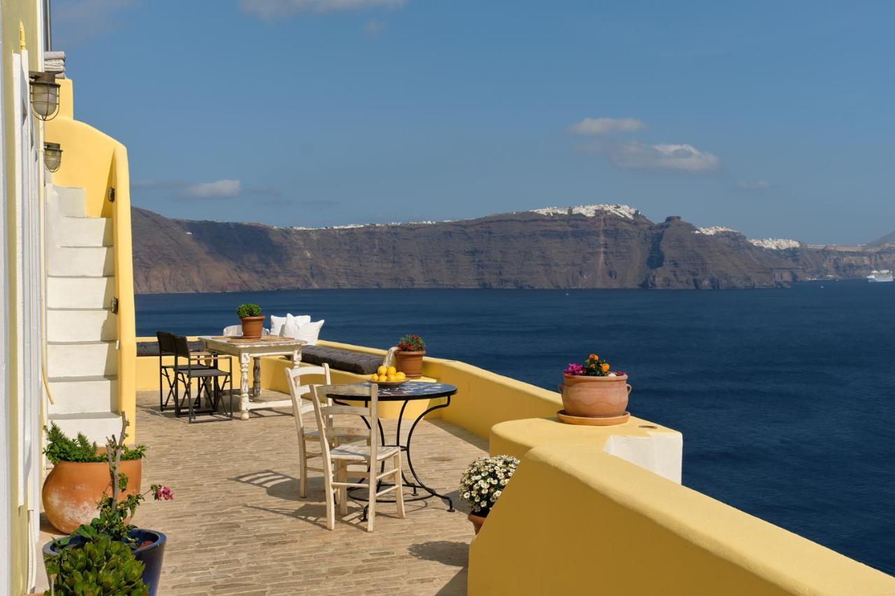 Ilivatos - Elegant Villa On The Caldera'S Edge Ía Kültér fotó