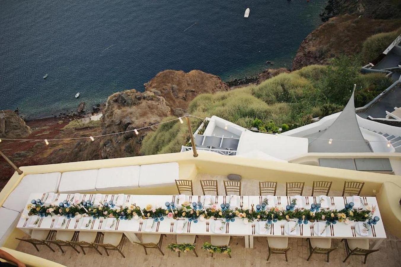 Ilivatos - Elegant Villa On The Caldera'S Edge Ía Kültér fotó
